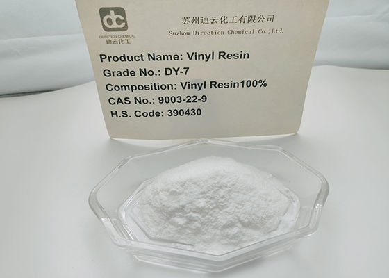 K-Wert 41–45 Vinylchlorid-Polymerharz DY-7 entspricht H15/42TF, das in Inkjet-Tinten verwendet wird. PVC-Siebdrucktinte